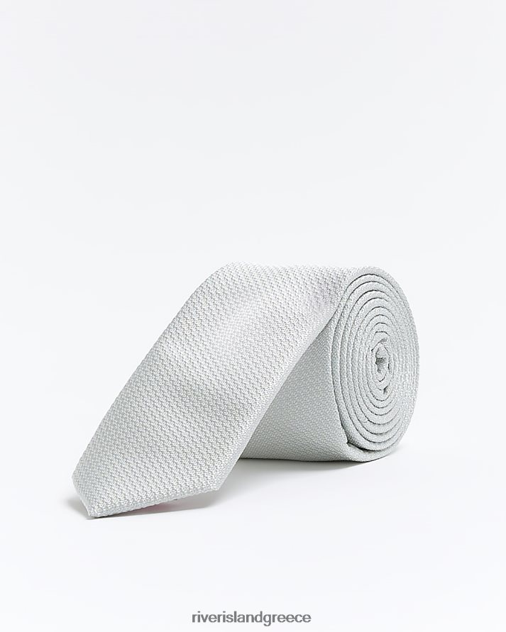 River Island αξεσουάρ γκρί αγόρια β γραβάτα περιστασιακής B6N8X3698