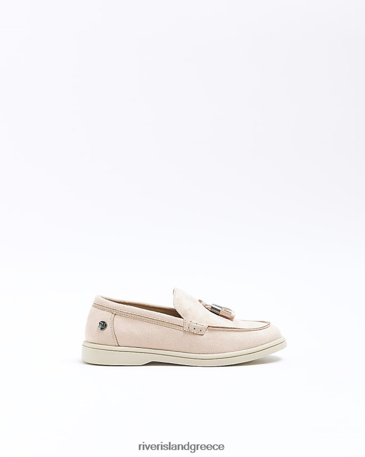 River Island είδη υπόδησης ροζ αγόρια β φούντα loafers B6N8X6900