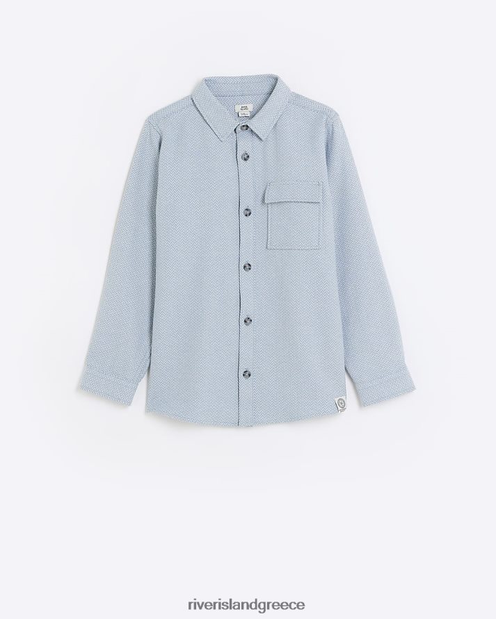 River Island ενδύματα μπλε αγόρια β σακουλάκι ψαροκόκαλο B6N8X6895