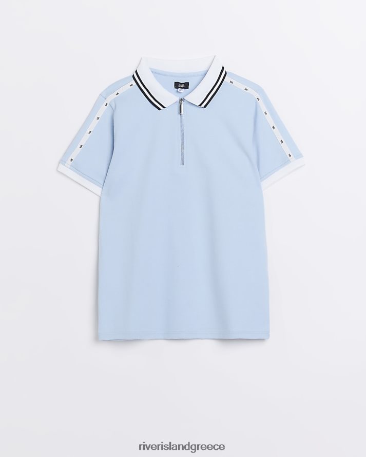 River Island ενδύματα μπλε αγόρια b maison riviera πουκάμισο πόλο B6N8X3680