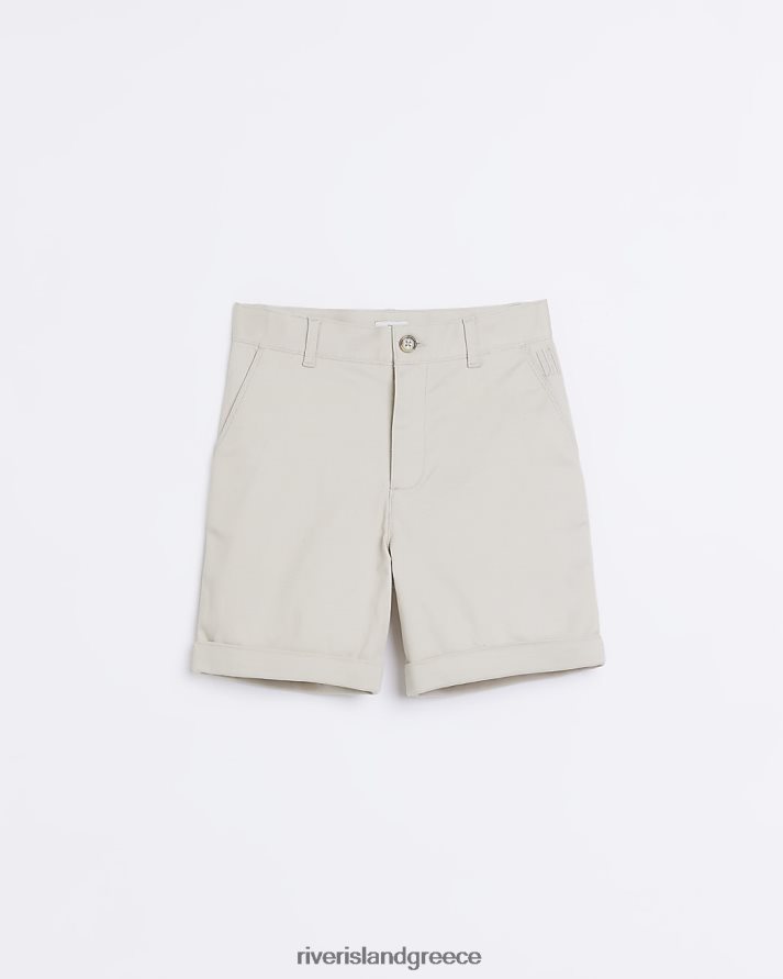 River Island ενδύματα μπεζ αγόρια β σορτς chino B6N8X3672