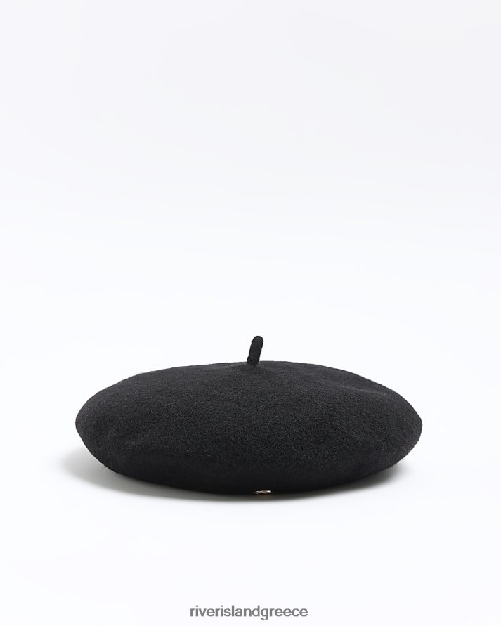 River Island αξεσουάρ μαύρος γυναίκες μπερές B6N8X476