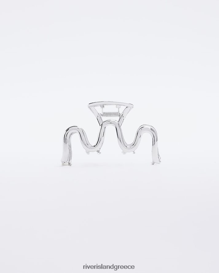 River Island αξεσουάρ ασήμι γυναίκες κουνήστε το νύχι των μαλλιών B6N8X4863