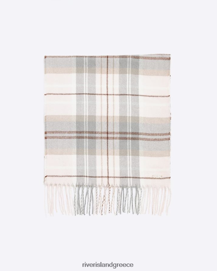 River Island αξεσουάρ ροζ γυναίκες τσεκ κασκόλ B6N8X4390