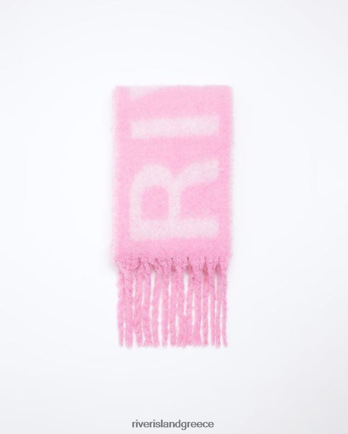 River Island αξεσουάρ ροζ γυναίκες βαρύ μαντίλι ri B6N8X4007