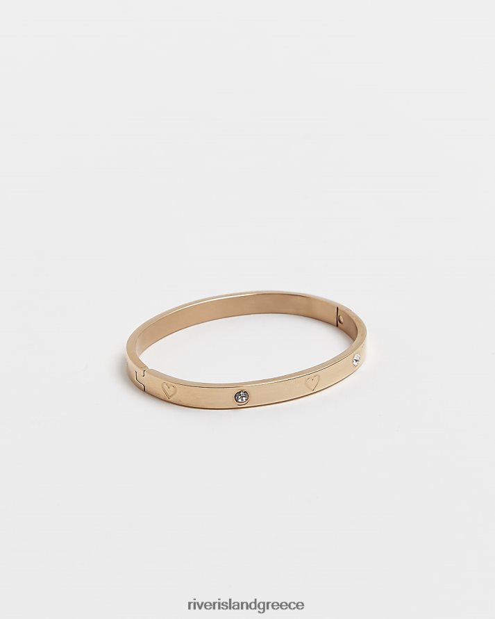 River Island αξεσουάρ ροζ χρυσός γυναίκες βραχιόλι διαμάντης B6N8X5002