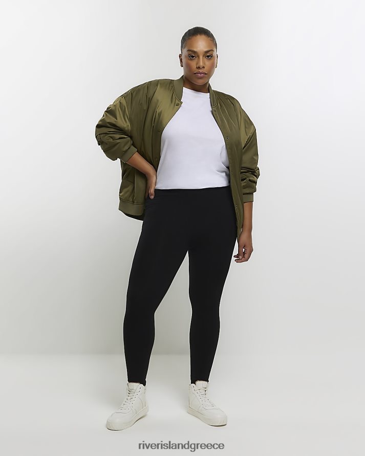 River Island ενδύματα μαύρος γυναίκες συν ψηλόμεσο κολάν B6N8X5029