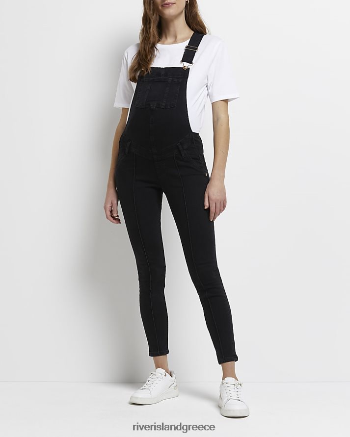 River Island ενδύματα μαύρος γυναίκες τζιν μπουντρούμια μητρότητας B6N8X2302