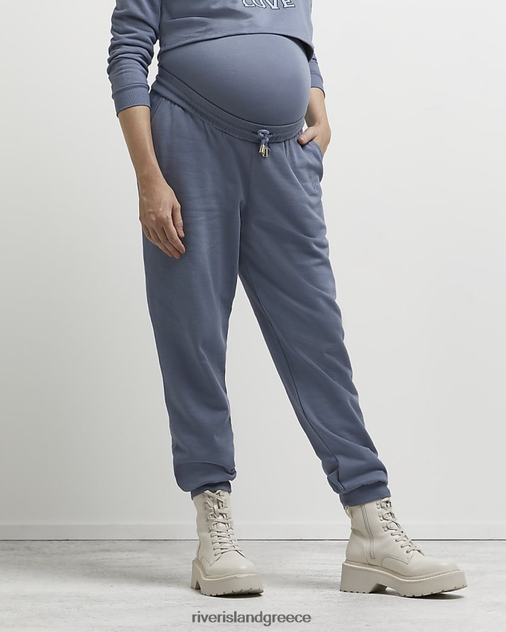 River Island ενδύματα μπλε γυναίκες τζόγκερ μητρότητας B6N8X2311