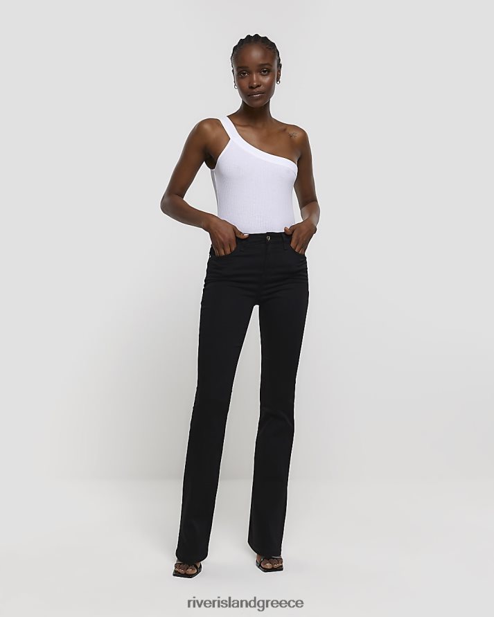 River Island ενδύματα μαύρος γυναίκες τζιν bootcut τζιν B6N8X4429