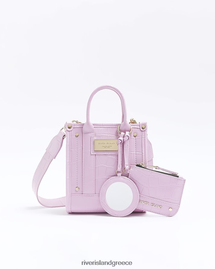 River Island αξεσουάρ ροζ γυναίκες mini tote bag B6N8X4393