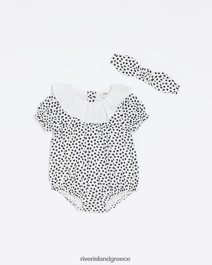 River Island αξεσουάρ εκρού κορίτσια bg spot όλα σε ένα και κεφαλόδεσμος B6N8X6680