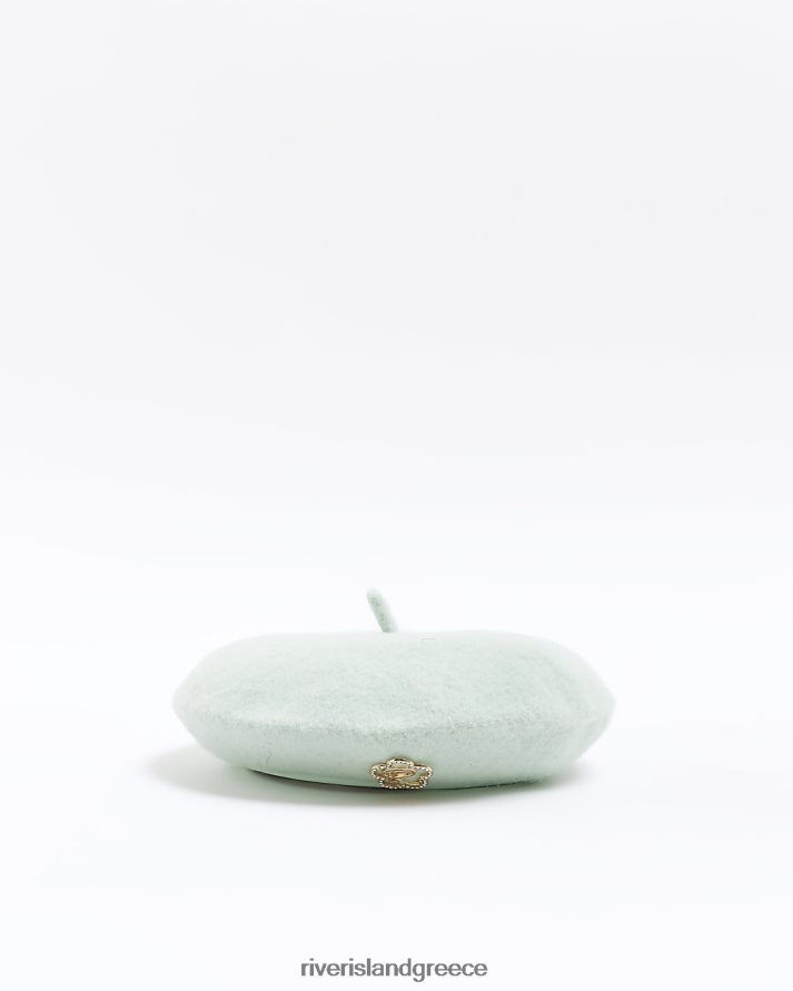 River Island αξεσουάρ πράσινος κορίτσια mg μπερέ B6N8X3589