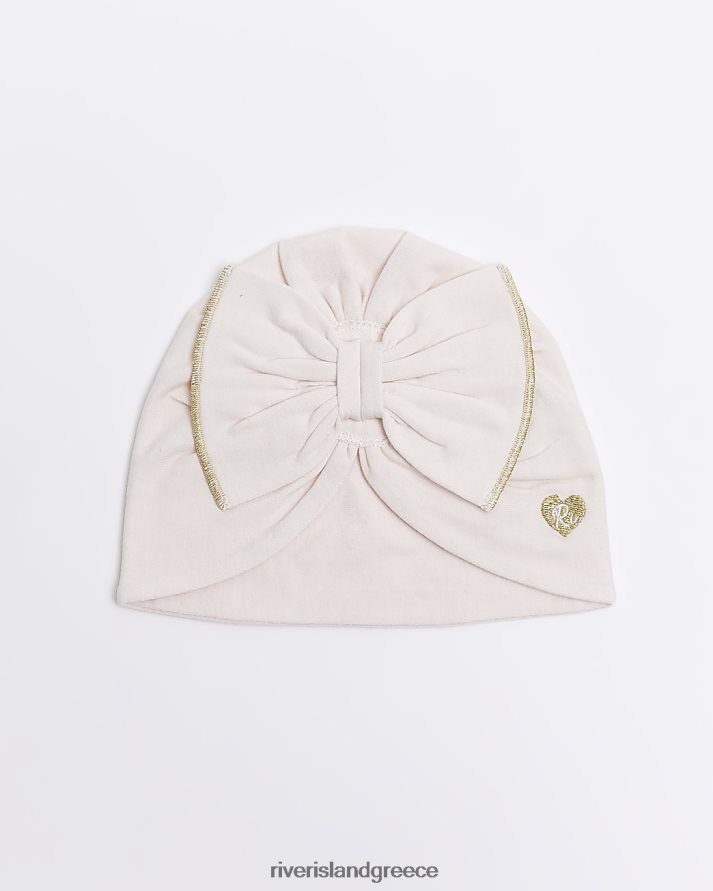 River Island αξεσουάρ ροζ κορίτσια bb φιόγκο τουρμπάνι καπέλο B6N8X3592
