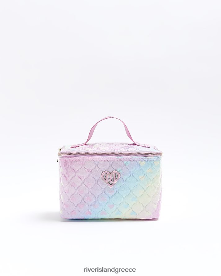 River Island αξεσουάρ ροζ κορίτσια g ombre glitter lunchbox B6N8X3371