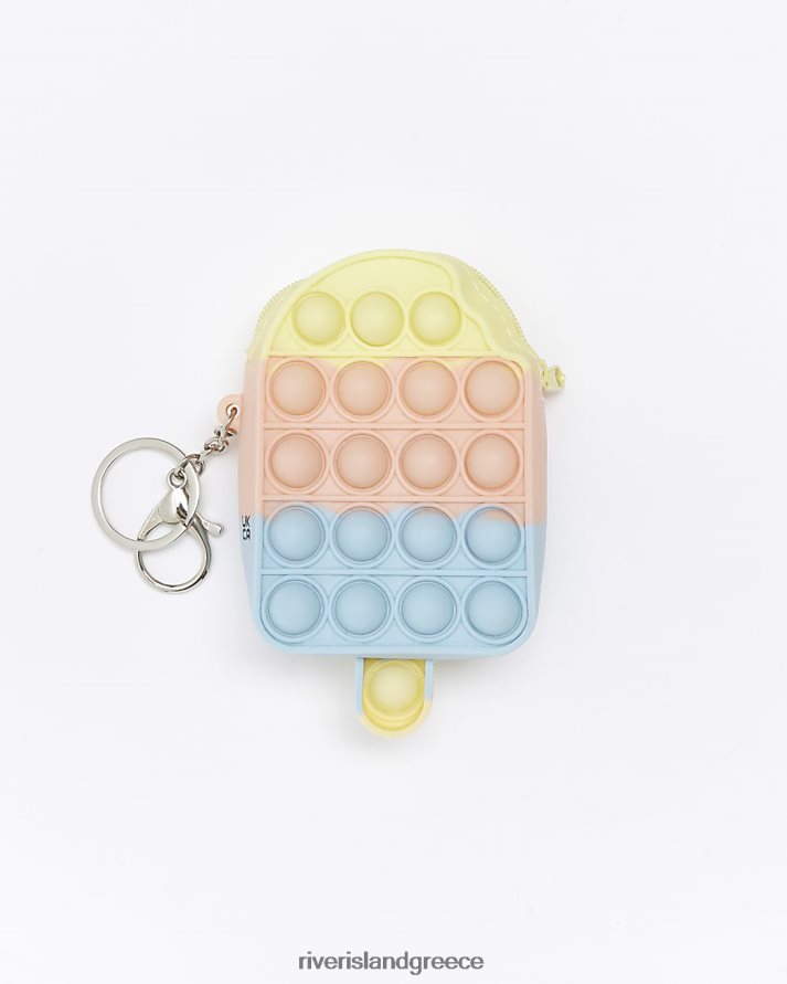 River Island αξεσουάρ ροζ κορίτσια πορτοφόλι μπρελόκ lolly fidget popper B6N8X6332