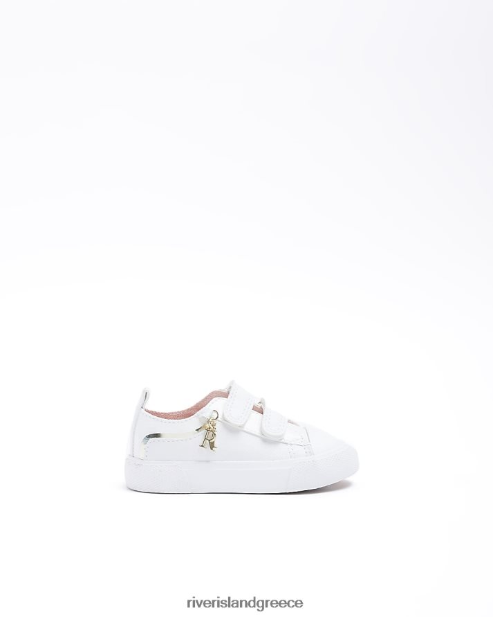 River Island είδη υπόδησης άσπρο κορίτσια mg προπονητές γοητείας B6N8X3517