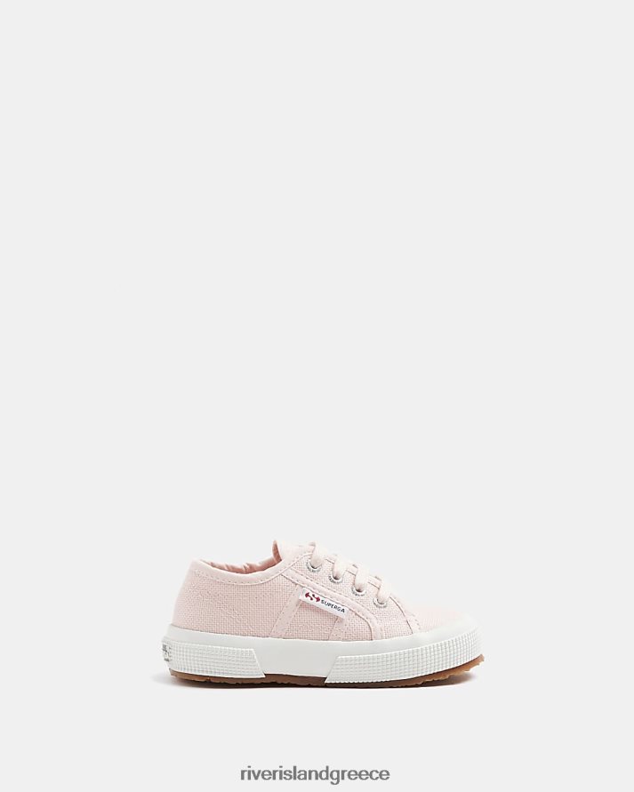 River Island είδη υπόδησης ροζ κορίτσια mg superga lace up trainers B6N8X6768