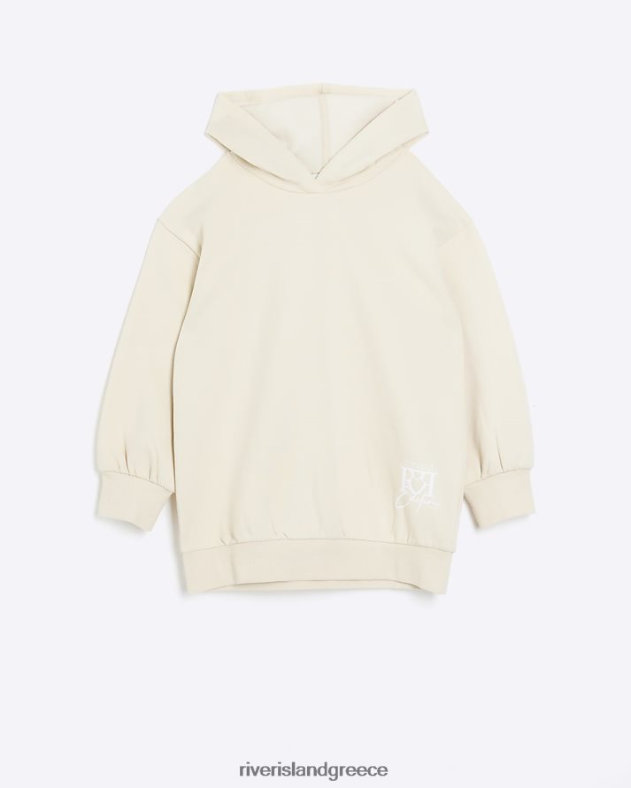 River Island ενδύματα μπεζ κορίτσια g ri hoodie B6N8X3394