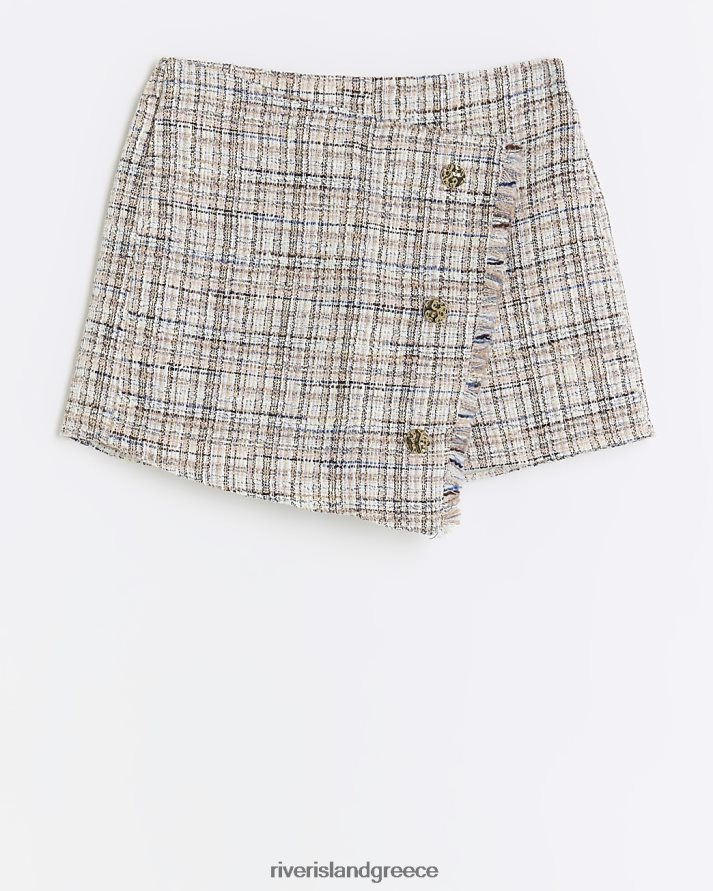 River Island ενδύματα ροζ κορίτσια ζ τσεκάρισμα σκόρτ B6N8X6020