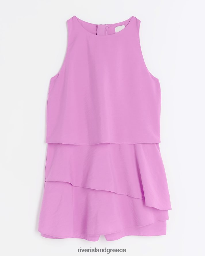 River Island ενδύματα ροζ κορίτσια g πολυστρωματική φόρμα παιχνιδιού B6N8X6200