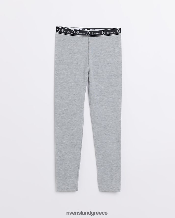 River Island ενδύματα γκρί κορίτσια g ri επώνυμα κολάν B6N8X3223