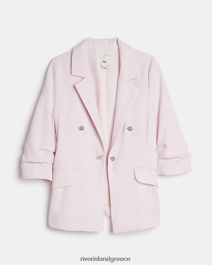 River Island ενδύματα ροζ κορίτσια g σακάκι με μανίκια B6N8X3218