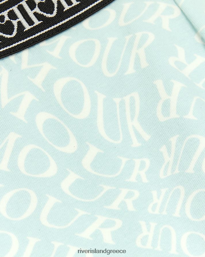 River Island ενδύματα ροζ/μπλε κορίτσια g σορτς amour cycle 2 συσκευασιών B6N8X6211