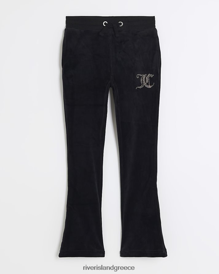 River Island ενδύματα μαύρος κορίτσια g juicy couture bootcut joggers B6N8X6478