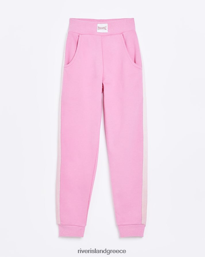 River Island ενδύματα ροζ κορίτσια g ανανάς ombre joggers B6N8X6488