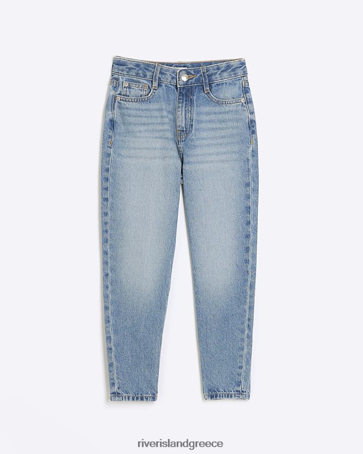 River Island ενδύματα μπλε κορίτσια g μαμά τζιν B6N8X3329