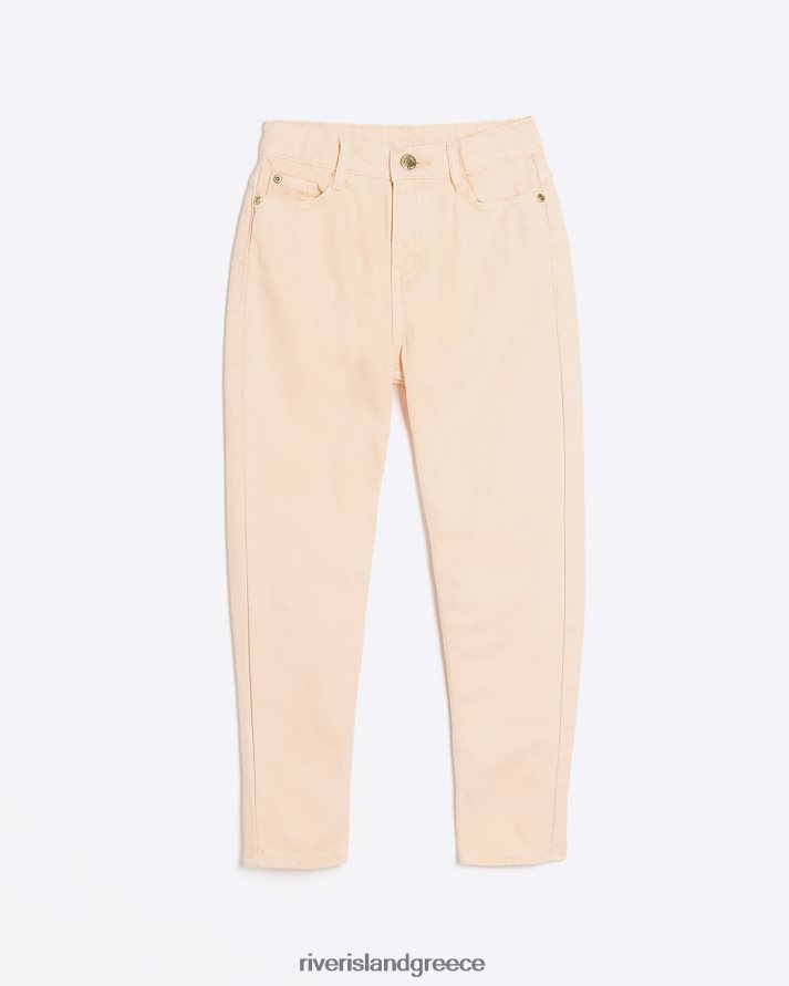 River Island ενδύματα κοράλλι κορίτσια g μαμά τζιν B6N8X3331
