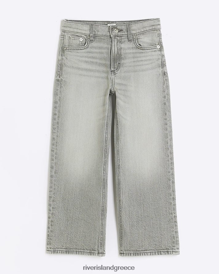 River Island ενδύματα γκρί κορίτσια g τζιν σε ίσιο πόδι B6N8X6006