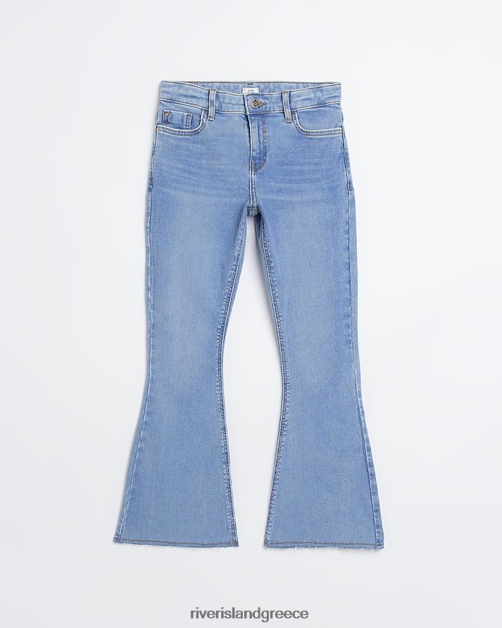 River Island ενδύματα μπλε κορίτσια g τζιν φαρδύ τζιν B6N8X6353