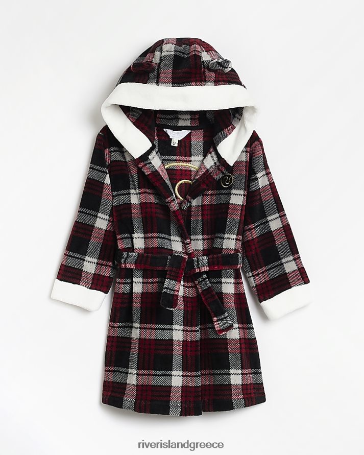 River Island ενδύματα το κόκκινο κορίτσια mini cozy ρόμπα B6N8X6731