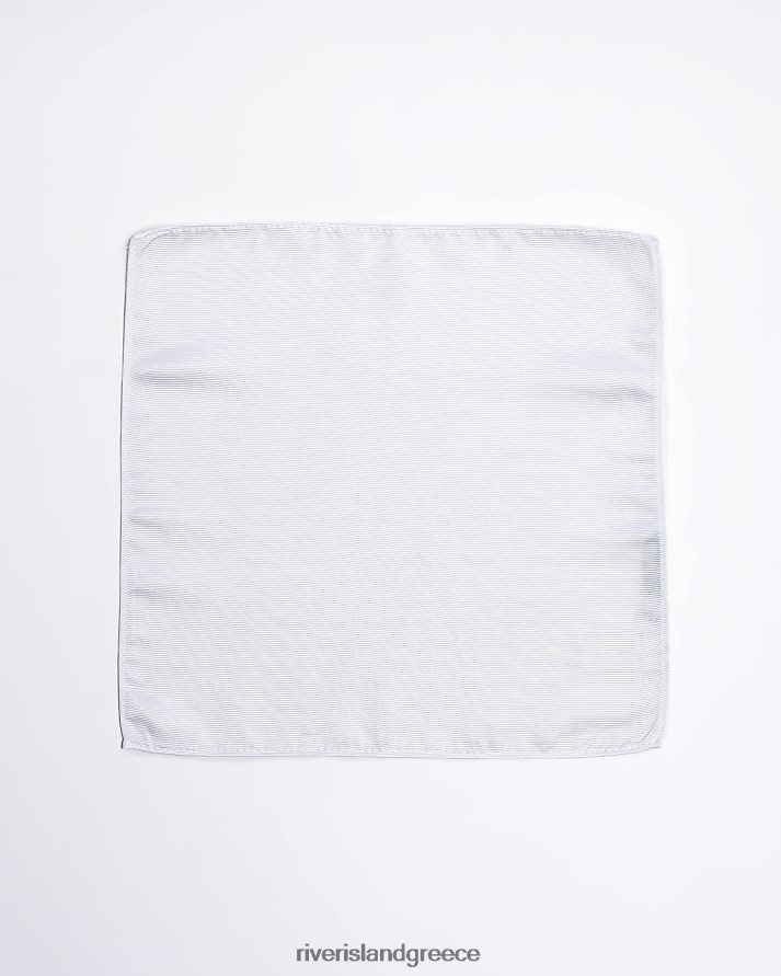 River Island αξεσουάρ άσπρο άνδρες μαντήλι B6N8X5815