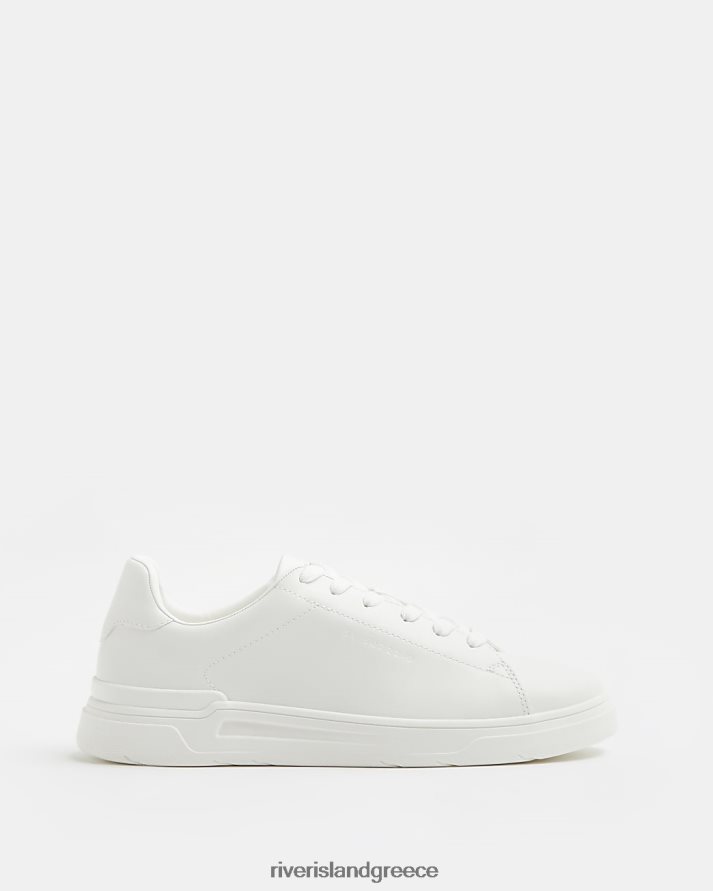 River Island είδη υπόδησης άσπρο άνδρες κορδόνια για σόλες με κορδόνια B6N8X2807