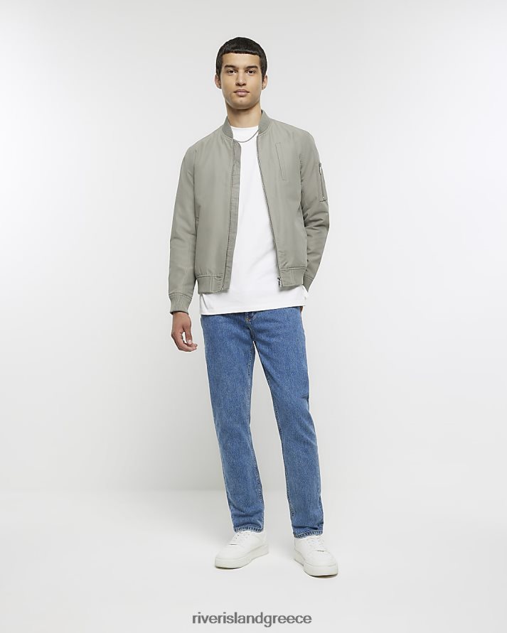 River Island ενδύματα μπλε άνδρες slim fit τζιν B6N8X5610